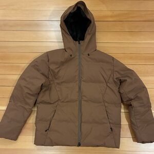 Patagonia Men's Brown Puffer Down Jacket - Jackson Glacier Jacket